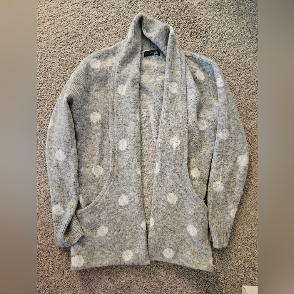 Polka dot cardigan